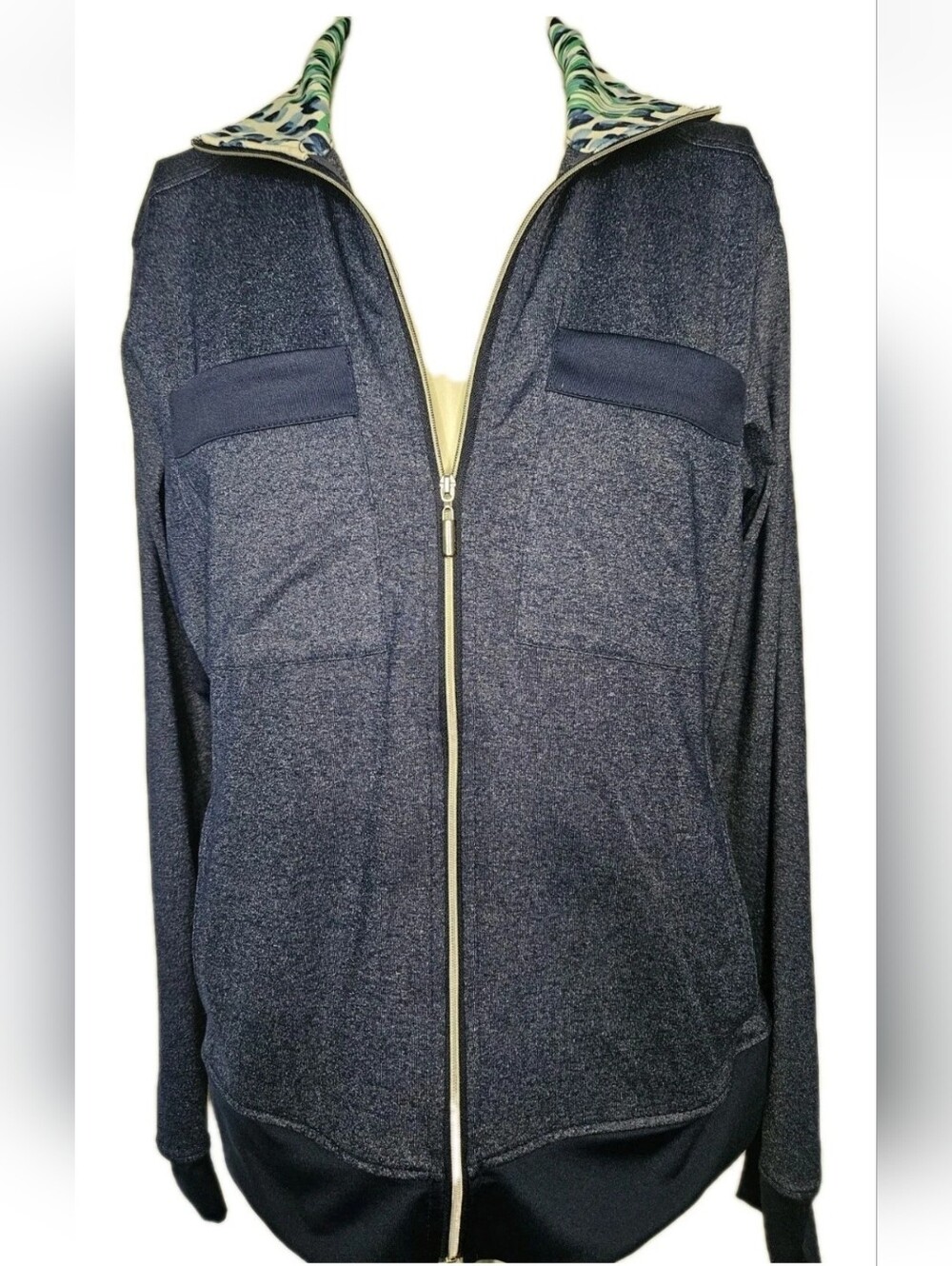 Pebble Beach Dry Luxe Performance Zip Front Jacket Size Small